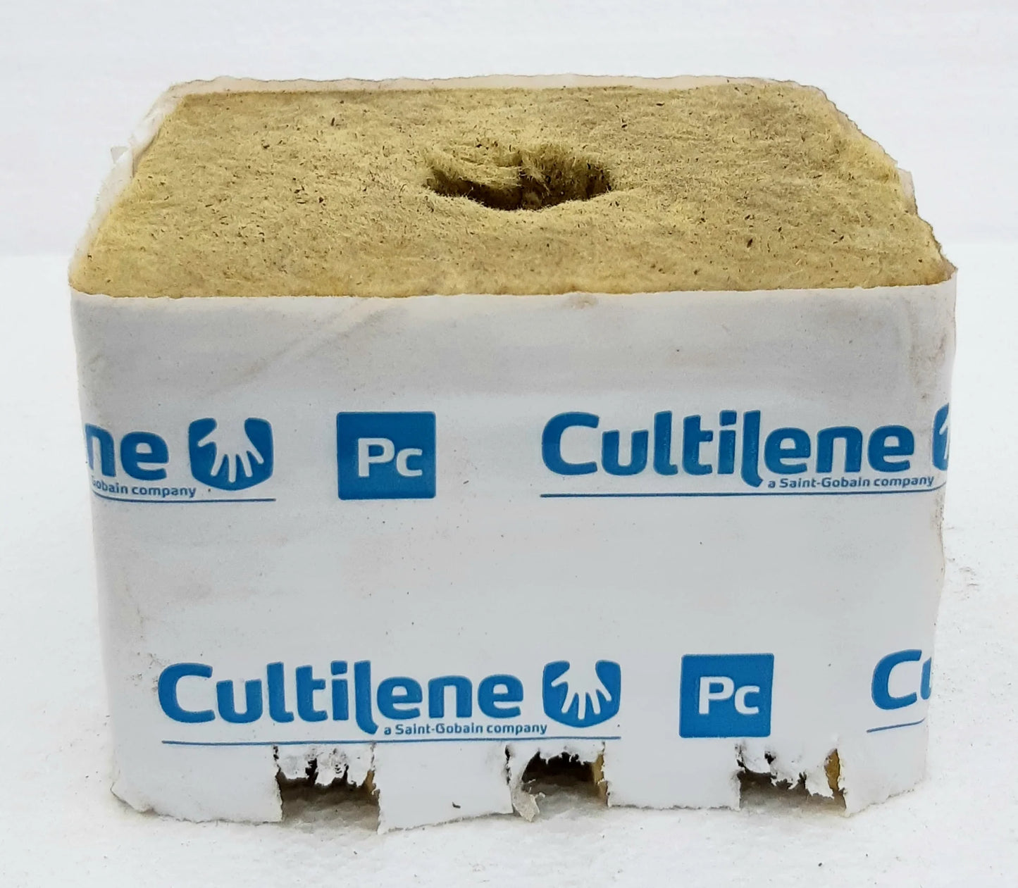 ROCKWOOL CUBE 75MM X 75MM X 65MM WITH HOLE