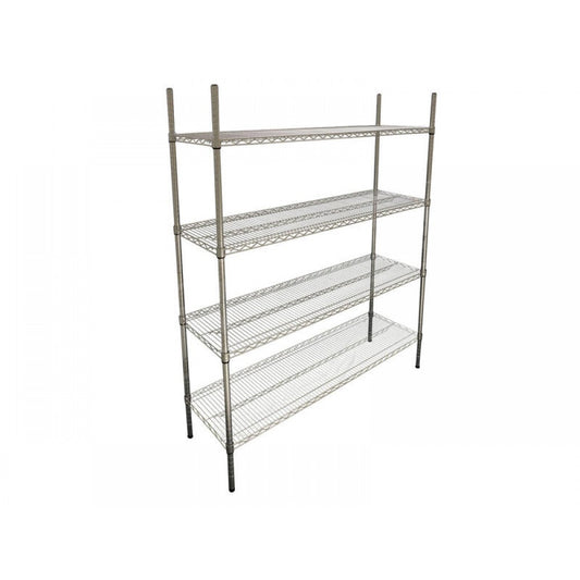 4 Tier Commercial Grade Shelf